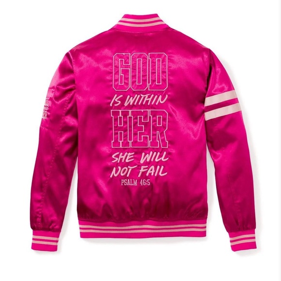 🔥✨BRAND NEW BOMBER JACKET✨🔥FUCHSIA💖 - Picture 2 of 5